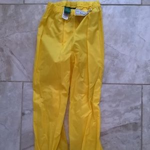 L.l.bean kids rain pants